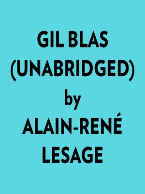 cover image of Gil Blas (Unabridged)